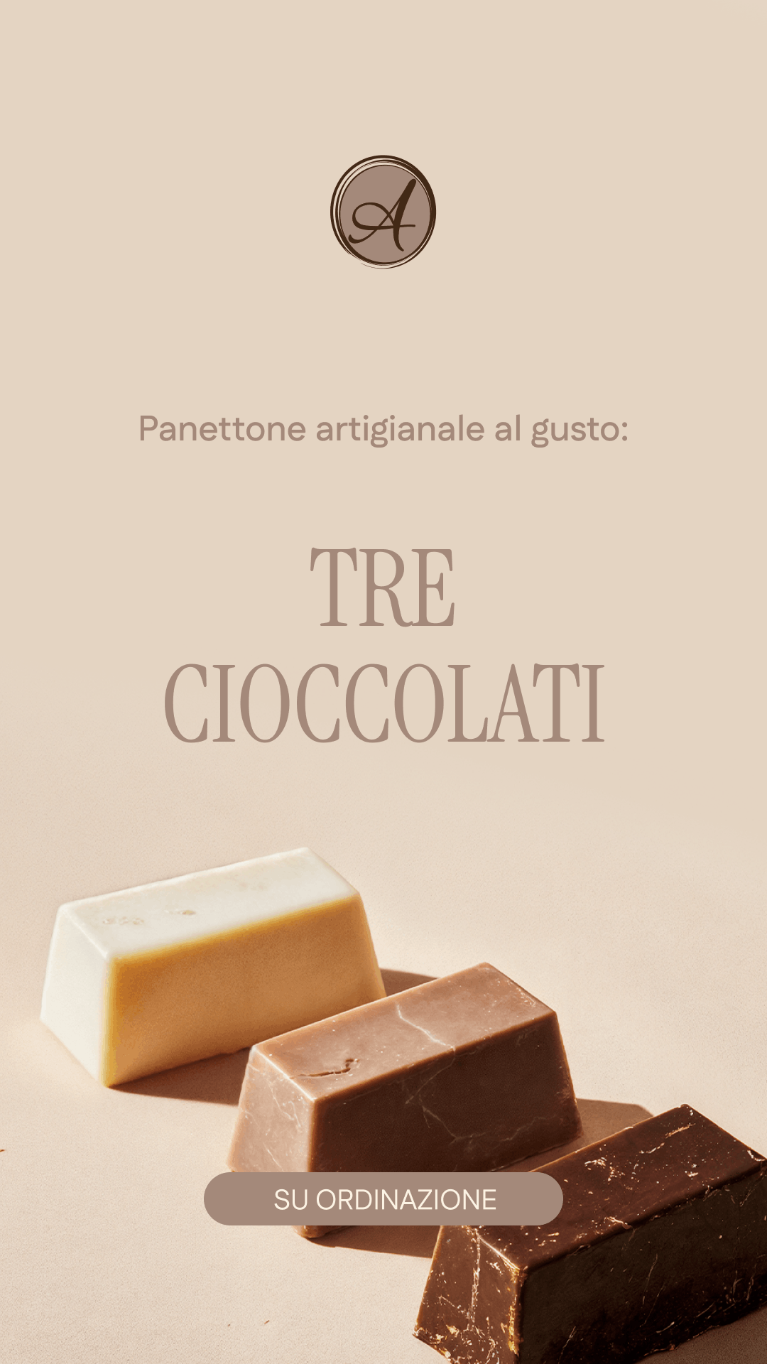 Panettoni tre cioccolati a Piove di Sacco