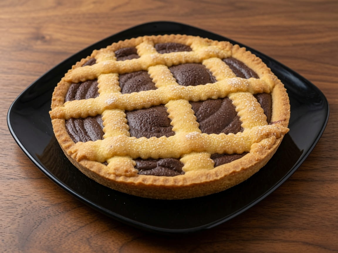 crostata alla nocciola