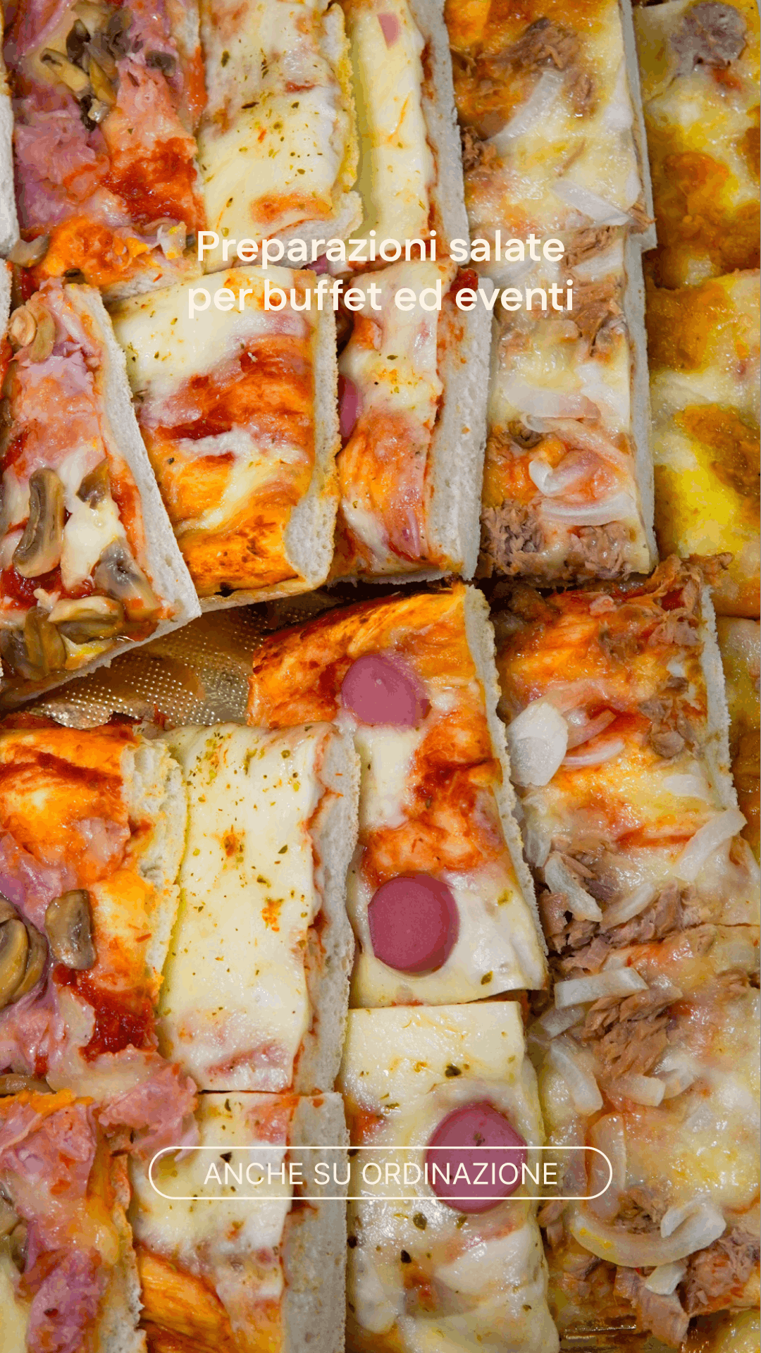 pizzette al trancio - Gastronomia - Le Ricette di Angela